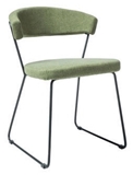 Show details for Dining chair MN Helix Green