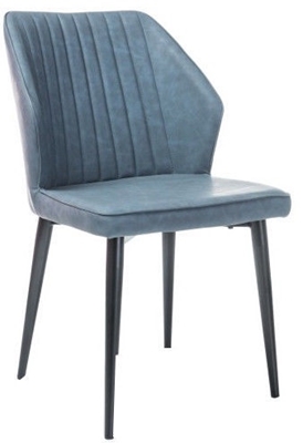 Picture of Dining chair Signal Meble Apollo Blue