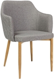 Show details for Dining chair Signal Meble Astor Gray