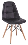 Show details for Dining chair Signal Meble Axel Buk Black