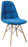 Show details for Dining chair Signal Meble Axel III Blue