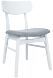 Show details for Dining chair Signal Meble CD-62 White / Gray