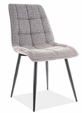 Show details for Dining chair Signal Meble Chic Gray