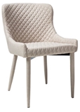 Show details for Dining chair Signal Meble Colin Beige