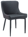 Show details for Dining chair Signal Meble Colin Black