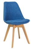 Show details for Dining chair Signal Meble Dior Buk Blue