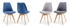 Picture of Dining chair Signal Meble Dior Buk Blue