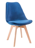 Show details for Dining chair Signal Meble Dior Dark Blue