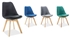 Picture of Dining chair Signal Meble Dior Velvet Buk Blue