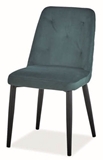 Show details for Dining chair Signal Meble Duran Velvet Green