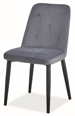 Picture of Dining chair Signal Meble Duran Velvet Gray