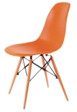 Show details for Dining chair Signal Meble Enzo Orange