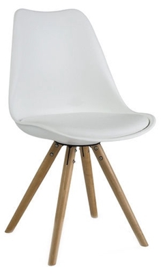 Picture of Dining chair Signal Meble Eric Buk White