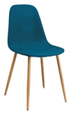 Show details for Dining chair Signal Meble Fox Blue