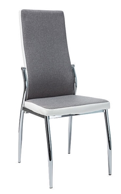 Picture of Dining chair Signal Meble H-237 Gray / White