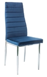 Show details for Dining chair Signal Meble H-261 Valvet Blue