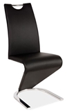 Show details for Dining chair Signal Meble H090 Chrome Metal Black