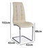 Picture of Dining chair Signal Meble H103 Cream