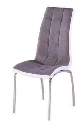 Picture of Dining chair Signal Meble H104 White / Gray