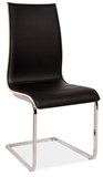 Show details for Dining chair Signal Meble H133 Brown Back Black