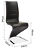 Picture of Dining chair Signal Meble H134 Black