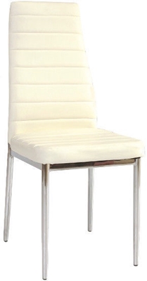 Picture of Dining chair Signal Meble H261 Cream / Chrome