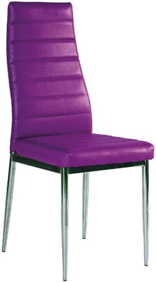 Picture of Dining chair Signal Meble H261 Violet / Chrome