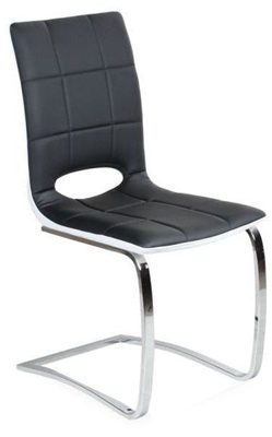 Picture of Dining chair Signal Meble H431 Black / White