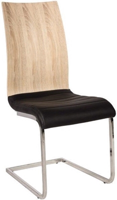 Picture of Dining chair Signal Meble H791 Black / Sonoma