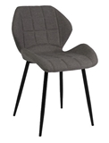 Show details for Dining chair Signal Meble Hals Black / Gray