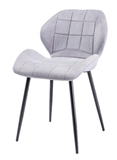 Show details for Dining chair Signal Meble Hals Black / Light Gray