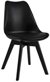 Show details for Dining chair Signal Meble Kris II Black