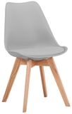 Show details for Dining chair Signal Meble Kris Oak Light Gray