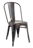 Show details for Dining chair Signal Meble Loft Black Chain