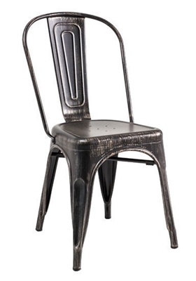 Picture of Dining chair Signal Meble Loft Black Chain