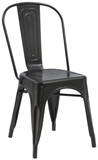 Show details for Dining chair Signal Meble Loft Black Matte