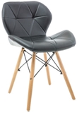 Show details for Dining chair Signal Meble Matias Black