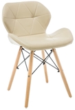 Show details for Dining chair Signal Meble Matias Cappuccino