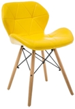 Show details for Dining chair Signal Meble Matias Yellow