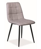 Show details for Dining chair Signal Meble Mila Gray