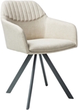 Show details for Dining chair Signal Meble Milton II Beige