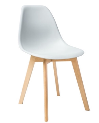 Picture of Dining chair Signal Meble Moris Light Gray