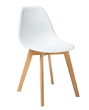 Show details for Dining chair Signal Meble Moris White