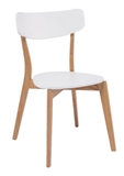Show details for Dining chair Signal Meble Mosso Dab White