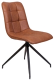 Show details for Dining chair Signal Meble Olaf Brown