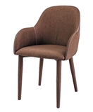 Show details for Dining chair Signal Meble Oscar Brown