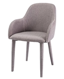 Show details for Dining chair Signal Meble Oscar Gray