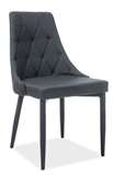 Show details for Dining chair Signal Meble Trix Black