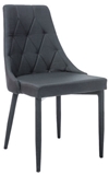 Show details for Dining chair Signal Meble Trix Dark Gray