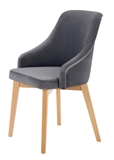 Show details for Halmar 05 Collections Chair Honey Oak/Gray